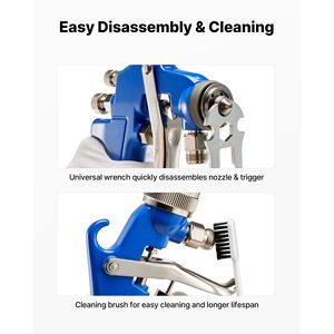 Regolabile 1.8mm ugello ad alta atomizzazione 1000cc vernice aria pistola a spruzzo sifone alimentazione irroratrice per auto mobili casa - Product Image 6