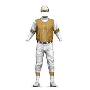 Uniforme de Béisbol Personalizado Transpirable de Poliéster, Tallas Grandes, Ropa Deportiva para Hombre, Superventas - Product Image 1