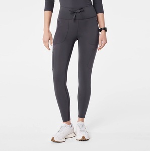 High Waist Seamless Yoga Leggings Women Solid Color <b>Ruched</b> Butt Four Way Stretch Knee Length Fitness Sport <b>Shorts</b> - Product Image 6