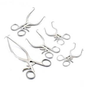 5 retractores Gelpi, kit de instrumentos quirúrgicos veterinarios, juego de herramientas quirúrgicas reutilizables de acero inoxidable - Product Image 1