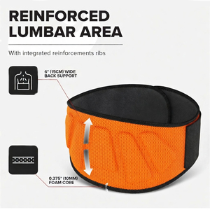 Custom Neoprene Heavy Duty Breathable Eco-Friendly Lightweight Professional Protection Weightlifting Double Belt Adjustable Gym - Product Image 2