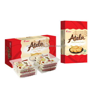 LIBRA ATELA Craquelins croustillants au sésame 150G HALAL ISO Boîte de sachets au goût sucré et salé Emballage de produits FMCG Vietnam Bon prix - Product Image 3