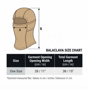 Pasamontañas IMEX Color Bronceado para Exteriores, Unisex, Adulto, 56-58CM, Poliéster - Product Image 6
