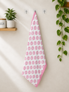 Bird Print <b>Kitchen</b> <b>Towel</b> viscose Linen Hanging <b>Towel</b> for Home - Product Image 5
