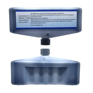 Domino 825ml Red IC-449RD Egg Black IC-270BKA IC-280BK White IC-252WT Coding Ink Used in CIJ A100 A200 A300 A400 Inkjet Printer - Product Image 3