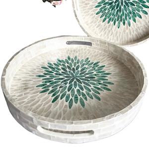 Meilleur plateau de service rectangulaire en bois Présentoir alimentaire décoratif pour maison et cuisine pour plateaux de service au chocolat - Product Image 3