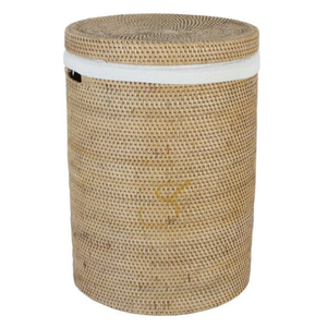 Cesta de Lavandería de Ratán Casa <span class=keywords><strong>Moro</strong></span> Cleo Natural - Product Image 1