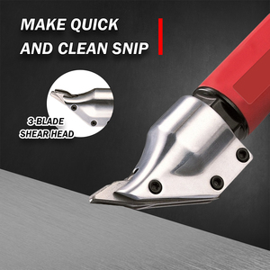 Pistola de cizalla neumática de servicio pesado para corte y recorte de metales - Product Image 3