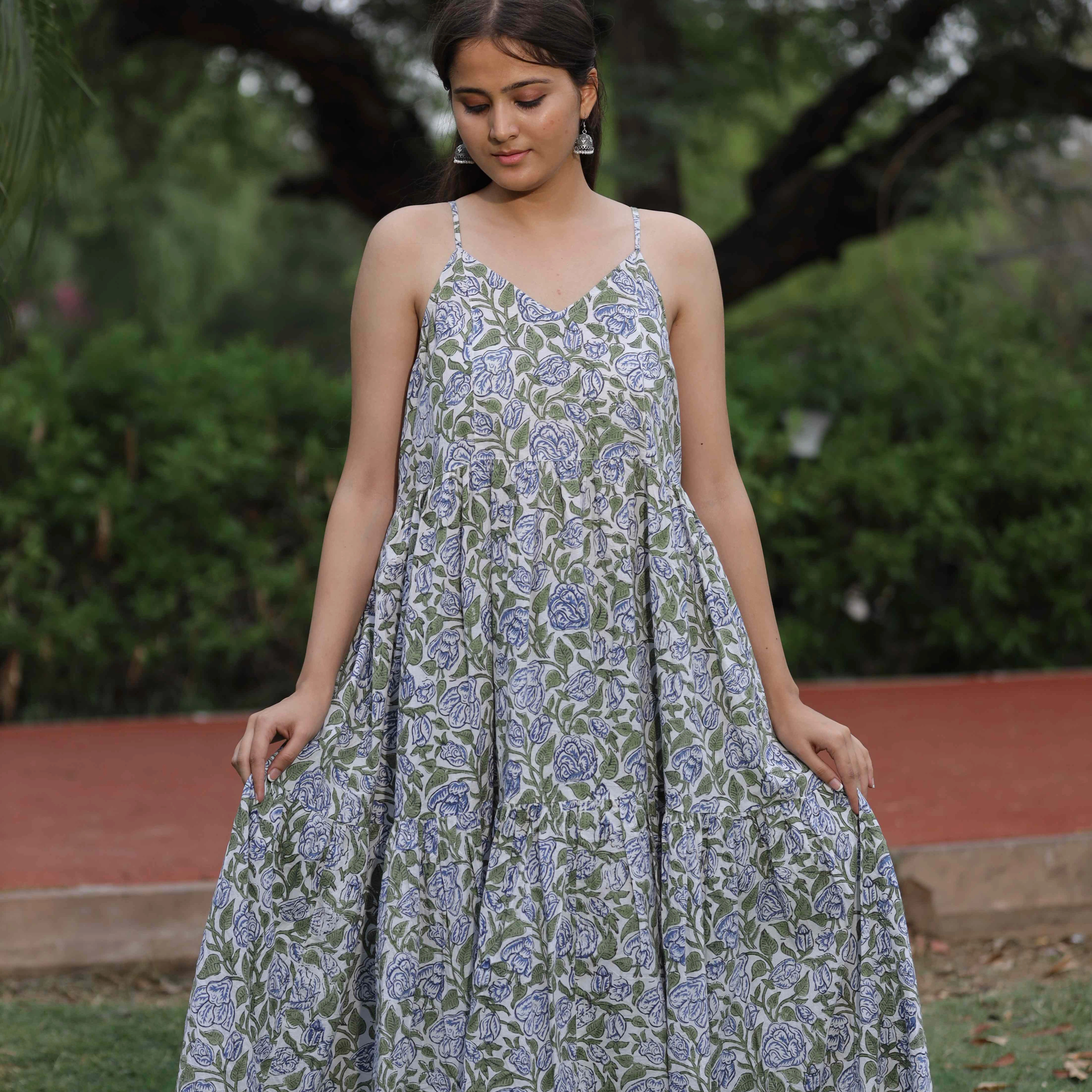 white christmas dresses Buy Black floral Designer Rayon Fit & Flare Maxi Gown Dress Online in India main image 1