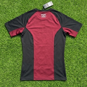 Men Compression <b>Shirt</b> <b>Long</b> <b>Sleeve</b> for <b>T</b> <b>Shirt</b> Apparel <b>Black</b> Burgundy Workout Fitness Sportswear Athletic Top Spandex/Polyester - Product Image 5