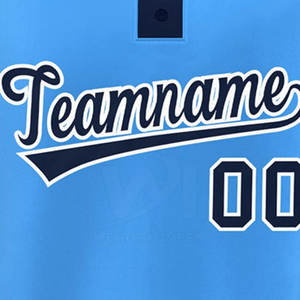 Diseña tu Propio Logotipo, Jersey de Béisbol de Dos Botones, Ligero y Transpirable, para Venta en Línea - Product Image 5