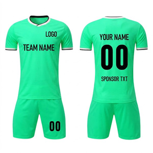 Wholesale Custom Football Jersey Sets Sublimation Print Soccer Uniforms Lightweight Team Kits Custom Logo Athletic Wear - Product Image 4