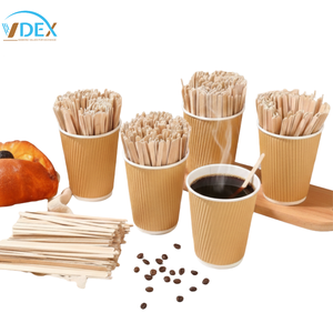 Agitadores de Café de Madera, Agitadores de Café Desechables, Palitos para Agitar Café y Cócteles, Naturales y Biodegradables - Product Image 6