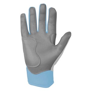 Gants de frappe ELIXE SPORTS en cuir bleu, paume rembourrée, fermeture auto-agrippante, unisexe adulte, entraînement droit/gauche, durables - Product Image 4