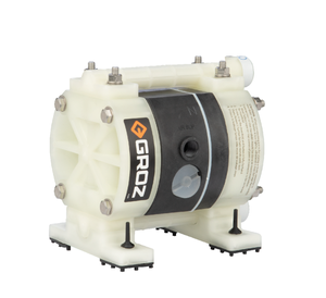 Pompe à double diaphragme à commande pneumatique (polypropylène) pour applications aérospatiales - Product Image 1