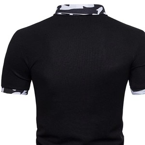 Camiseta de algodón para hombre, cuello redondo, informal, a rayas, ecológica, 240g, manga corta, logotipo personalizado, OEM, ODM, venta al por mayor, premium - Product Image 5