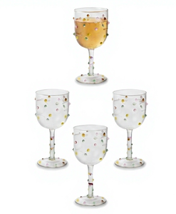 Copas de Vino de Vidrio Borosilicato Transparente Modernas, Reutilizables y Sopladas a Mano para Vino, Cerveza y Vino Tinto/Blanco - Tiendas de Diseño y Museos - Product Image 5