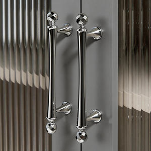 Furniture <b>Handle</b> Solid Brass Cabinet Door Long <b>Pulls</b> <b>Light</b> Luxury Cabinet Wardrobe Cabinet Drawer Door <b>Handle</b> - Product Image 3