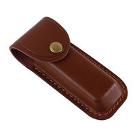 Étui à couteau léger en cuir véritable de haute qualité OEM/ODM, sac à outils multi-poches, taille personnalisable, universel, sur mesure