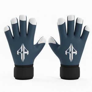 Gants de gardien de but respirants de qualité supérieure, unisexes, matériau personnalisé en PU, protection des doigts et du pouce, par RIVIAN ATLANTIC - Product Image 2