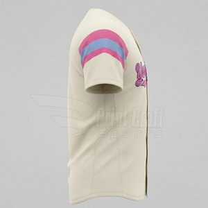 High Quality Breathable <b>Baseball</b> Two Button Shirts Comfortable Quick Dry <b>Baseball</b> Two Button Shirts - Product Image 5