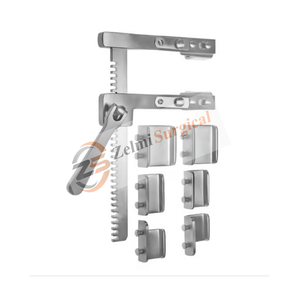 Écarteur de côtes Finochietto, rétracteur thoracique, ensemble d'instruments chirurgicaux en acier inoxydable réutilisable pour l'élargissement des côtes - Product Image 5