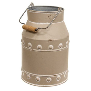 Jardinière décorative en fer galvanisé avec poignée latérale pour jardin, patio, balcon – Vente en gros - Product Image 5