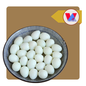 Huevos de Codorniz Enlatados al por Mayor de Alta Calidad en Salmuera, Huevos de Codorniz Cocidos Pelados Listos para Comer, Ideales para Hotpot Asiático, Sopa, Baozi y Uso en Catering - Product Image 1