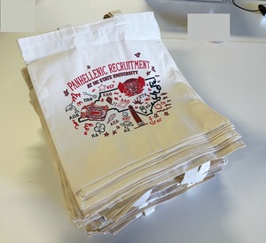 Bolsa de Mano de Lona de Algodón para Mujer ARTISTRY PR con Logotipo Personalizado, Bolsa de Compras Reutilizable Ecológica, Impresa, Promocional, al por Mayor - Product Image 3