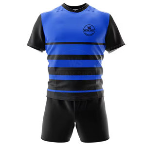 Nueva Llegada de Ropa Deportiva, Uniforme de Rugby 100% Poliéster, Mejor Precio, Último Diseño de Uniforme de Rugby - Product Image 2