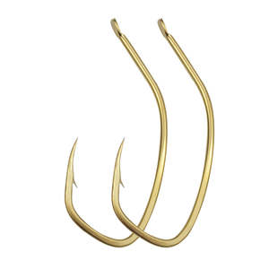 Hameçons à barbillon renforcés en acier à haute teneur en carbone pour la pêche au bar, au bar à bouche inclinée, aux crevettes vivantes et aux leurres longs à manche large pour le zander, par zuol - Product Image 5