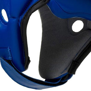 High Quality Durable Leather/<b>EVA</b> Rubber Boxing Head Guard for Men Professional Training Customizable - Product Image 3