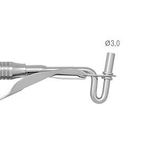 Pistolet de pose d'amalgame dentaire en métal, seringue de remplissage à double extrémité, instrument chirurgical de restauration en acier inoxydable - Product Image 2