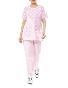 <b>Nursing</b> Uniform Sets Women Men Scrubs Jumpsuit Medical Hospital Uniforms Polyester Spandex Summer - Product Image 1