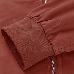 Blouson d'hiver pour homme en polyester imperméable avec logo personnalisé, écologique, chauffant, respirant, fermeture éclair, veste décontractée - Product Image 5