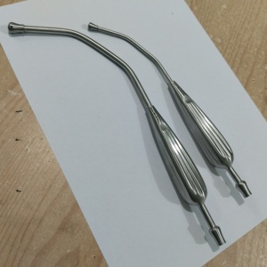 เครื่องมือดูดเสมหะแบบแมนนวลยี่ห้อ MEDIHEAL SURGICAL CORPORATION รุ่น MSC-H-3817 ขนาด 12.5 32 ซม. แบบโค้ง 5 มม. - Product Image 5