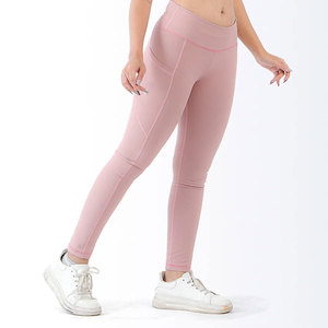 Best Quality Comfortable Top Trendy Good Supplier High Waist Breathable Stretch Fitness Gym <b>Pants</b> Custom Women <b>Yoga</b> Leggings - Product Image 2