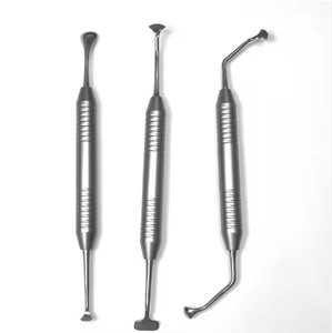 Raspador <span class=keywords><strong>Dental</strong></span> Profesional de Acero Inoxidable |   Cureta para superficie <span class=keywords><strong>dental</strong></span> |   Instrumento Periodontal para Limpieza Bucal - Product Image 1