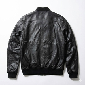 Best Selling 100% Leather Jacket for Men Custom Made Windproof <b>Waterproof</b> <b>Warm</b> Leather Jacket at Reasonable Price - Product Image 2