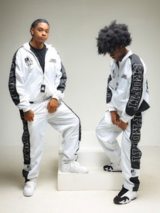 Custom Designer Nylon Windbreaker <b>Set</b> with Smooth Technical Fabric and OEM Manufacturing for Premium Fashion Labels - Product Image 3