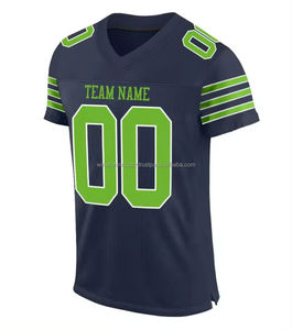 Jersey de Fútbol Americano Profesional 2025, Nuevo Estilo, Alta Calidad, Duradero, Spandex/Algodón, Transpirable, Colores y Logotipo Personalizables, para Hombre - Product Image 4