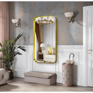 Specchio da Bagno Rettangolare da Parete in Vetro Temperato con Funzioni Antiappannamento e Antigraffio - Product Image 6