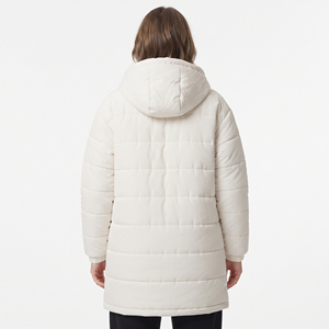 Manteau long matelassé pour femme, vente en gros, veste d'hiver légère à capuche, chaud, mi-long, rembourré, décontracté, vêtement d'extérieur - Product Image 2
