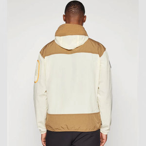 Custom Design Men's Hooded Color Blocking Windbreaker <b>Jacket</b> Lightweight Winter Waterproof Casual Outdoor Polyester <b>Jacket</b> - Product Image 2