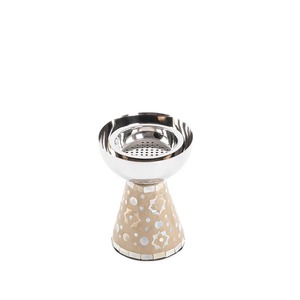 Quemador de incienso con incrustaciones de nácar en oferta, para rituales de fragancia tradicionales y uso decorativo en el hogar, disponible para la venta. - Product Image 1