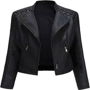 Chaquetas de Cuero para Hombre de Alta Calidad, Tendencia 2026, con Logotipo Personalizado, Ropa de Invierno a la Moda, Chaqueta de Cuero Impermeable en Venta - Product Image 1