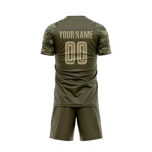 Maillots de football personnalisés pour adultes, maillots de football par sublimation, uniformes d'entraînement sportif pour hommes - Product Image 5