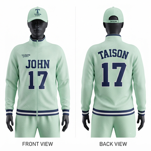 Custom Unisex Lacrosse Training <b>Jacket</b> 330grams Fleece Hooded <b>Pink</b> Navy Solid Sublimation Logo Autumn <b>Waterproof</b> Breathable - Product Image 3