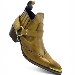 High Quality Men's Business Square Toe Oxford Toe Box Leather Lace-Up Closure Breathable Light Weight Autumn Wedding <b>Shoes</b> - Product Image 6