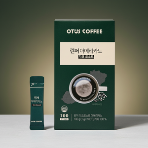 Café Negro Instantáneo Premium Americano Tostado Oscuro [Gabion] y Barritas de Café Arábica Tostado Profesional y Duradero - Product Image 1